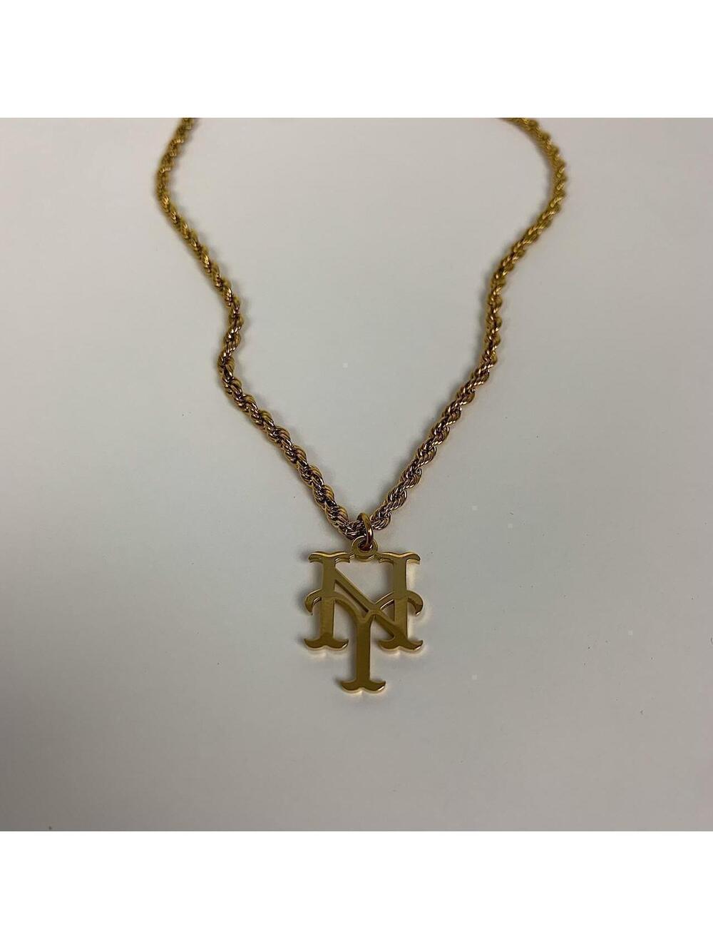 Y2K Gold Stainless Steel Steel Chain Necklace - Picture 1 of 8